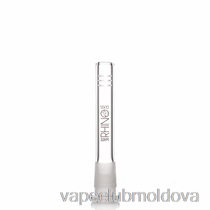 Kit Vape Pod Rinocer Alb 19/14 Sticla Jos 4 Inch